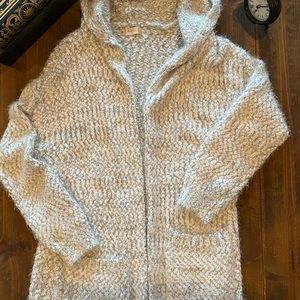 Altar'd State Sweaters - Altar’d State White/ Gray Long Sweater - Size L Altar'd State Sweaters - Altar’d State White/ Gray Long Sweater - Size L